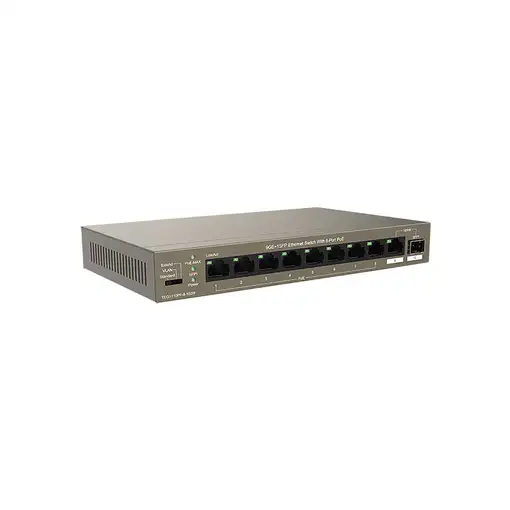 Tenda TEG1110PF-8-102W switch Gestionado Gigabit Ethernet (10/100/1000) Energía so