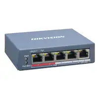 Hikvision DS-3E1105P-EI switch Gestionado Fast Ethernet (10/100) Energía sobre Eth