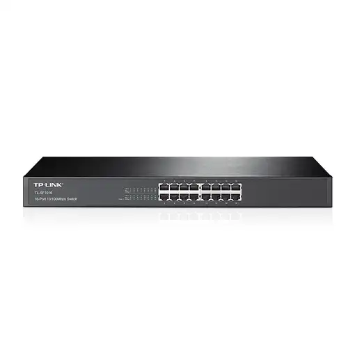 TP-Link TL-SF1016 switch No administrado Fast Ethernet (10/100) 1U Negro