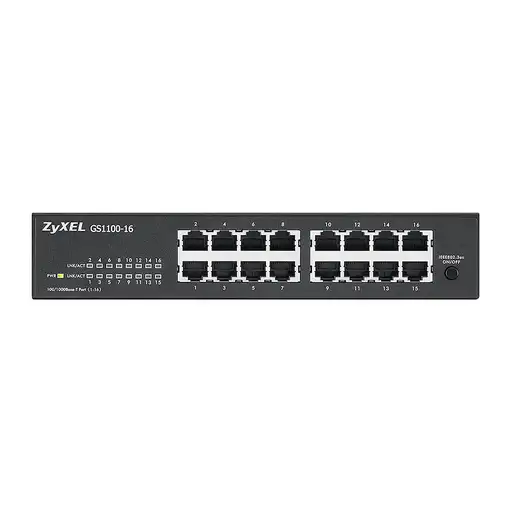 Zyxel GS1100-16 No administrado Gigabit Ethernet (10/100/1000)