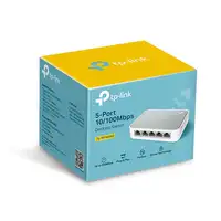 TP-Link TL-SF1005D Gestionado Fast Ethernet (10/100) Blanco