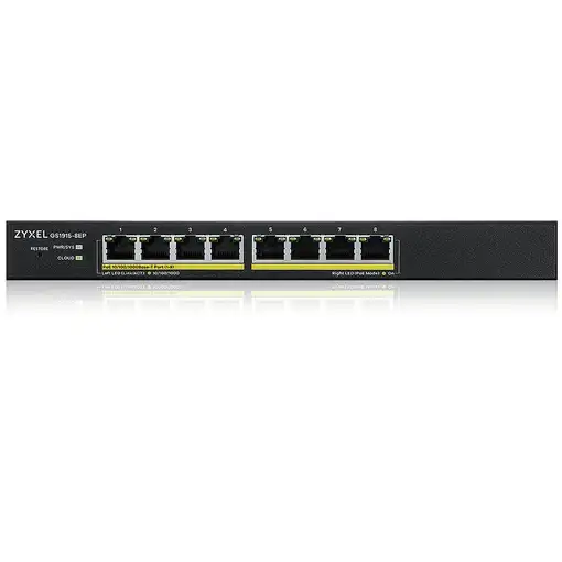 Zyxel GS1915-8EP Gestionado L2 Gigabit Ethernet (10/100/1000) Energía sobre Ethern