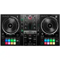 Hercules Inpulse 500 DVS (Sistema de vinilo digital) para scratch digital Negro