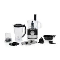 Princess 221054 robot de cocina 1000 W 1,2 L Antracita, Acero inoxidable, Transpar