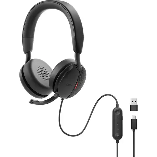 DELL WH5024 Auriculares Alámbrico Diadema Llamadas/Música USB Tipo C Negro