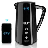 Alexa Hervidor Agua Eléctrico Inteligente WIFI Smart  1,5L , SK14650BLKNEU SWAN
