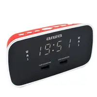 Aiwa CRU-19RD despertador Reloj despertador digital Rojo