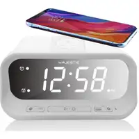 New Majestic SVE-236WI Reloj despertador digital Blanco