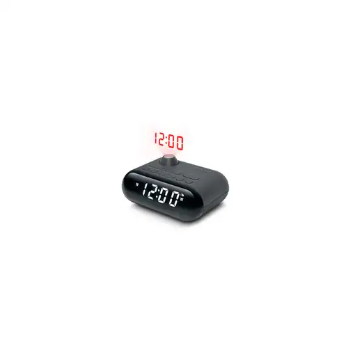 Muse M-179 P radio Reloj Digital Negro