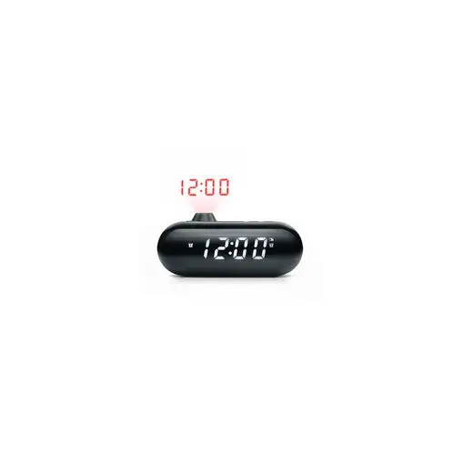 Muse M-179 P radio Reloj Digital Negro