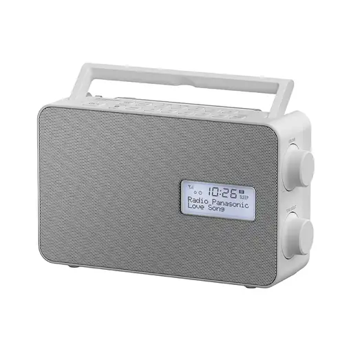 Panasonic RF-D30BTEG Portátil Digital Blanco