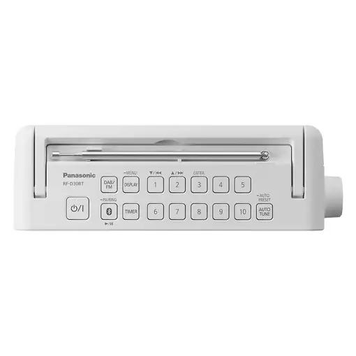 Panasonic RF-D30BTEG Portátil Digital Blanco