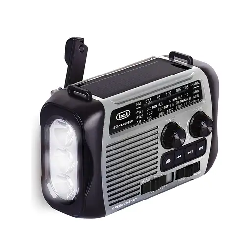Trevi RA 7F30 BT Portátil Analógica Negro, Gris