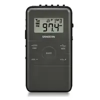 Sangean DT-140 Portátil Digital Negro, Gris