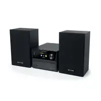 Muse M-70 DBT radio Personal Digital Negro