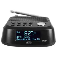 Trevi RC 80D4 DAB Reloj Digital Negro