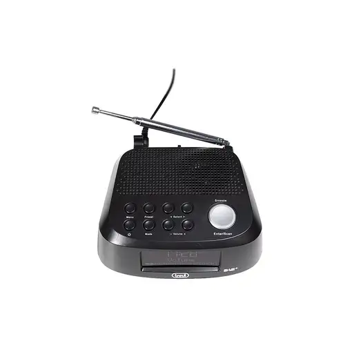 Trevi RC 80D4 DAB Reloj Digital Negro
