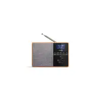 Philips TAR5505/10 radio Portátil Digital Negro, Gris, Madera