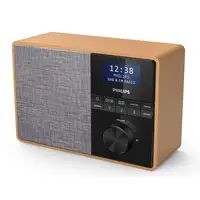 Philips TAR5505/10 radio Portátil Digital Negro, Gris, Madera