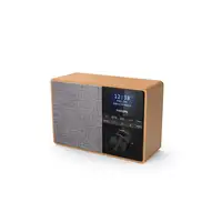 Philips TAR5505/10 radio Portátil Digital Negro, Gris, Madera