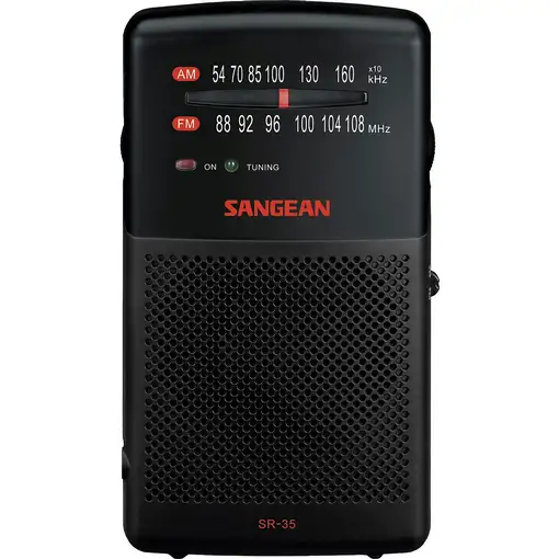 Sangean Pocket 100 Portátil Negro