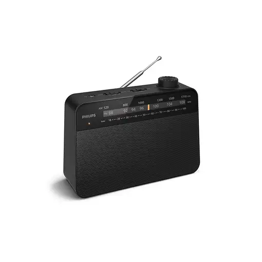 Philips TAR2509/10 radio Portátil Analógica Negro