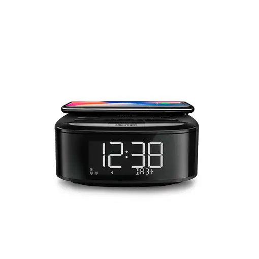 Philips TAR7705/10 radio Reloj Analógico y digital Negro
