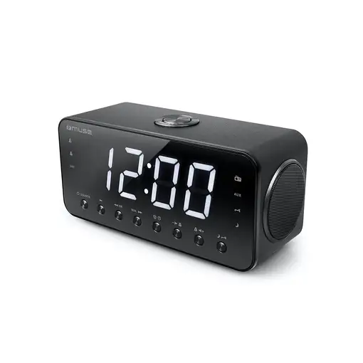 Muse M-192 CR Reloj Digital Negro