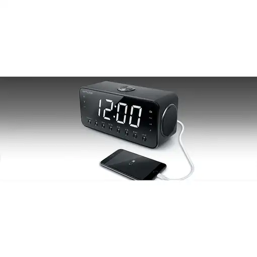 Muse M-192 CR Reloj Digital Negro
