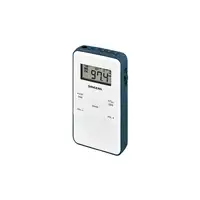 Sangean DT-140 Portátil Digital Azul, Blanco