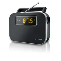 Muse M-081 R Portátil Digital Negro