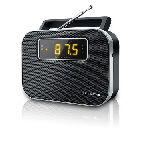 Muse M-081 R Portátil Digital Negro