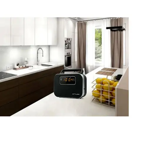 Muse M-081 R Portátil Digital Negro
