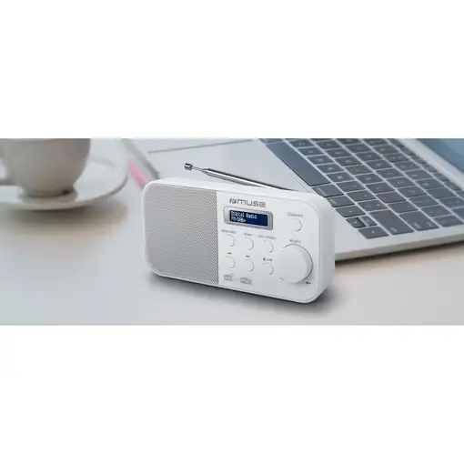 Muse M-109 DBW radio Portátil Blanco