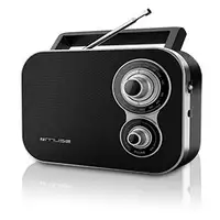 Muse M-051 R Portátil Digital Negro