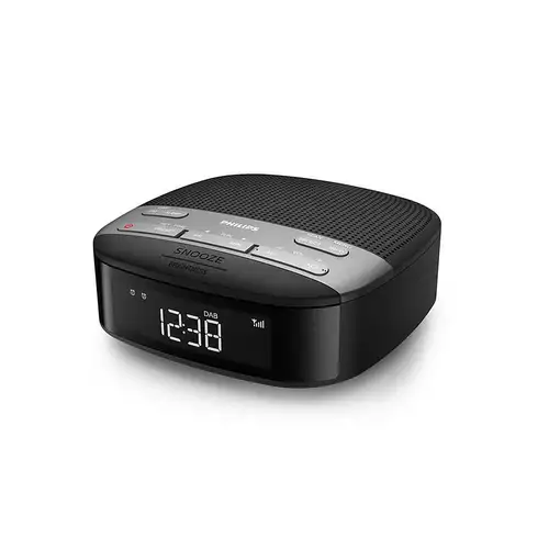 Philips TAR3505/12 radio Reloj Digital Negro, Gris