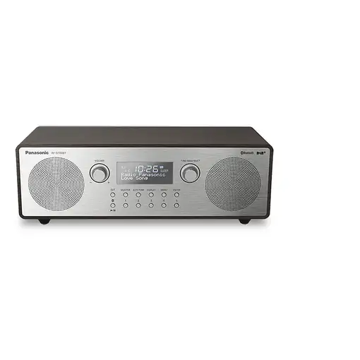 Panasonic RF-D100BT Portátil Digital Negro, Gris