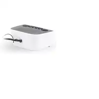 ELBE CR-932 radio Reloj Negro, Blanco
