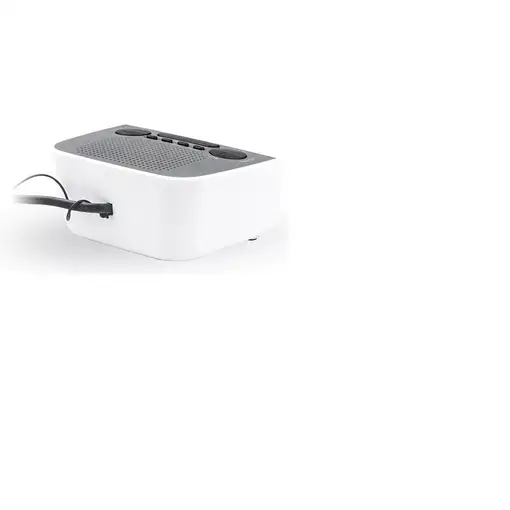 ELBE CR-932 radio Reloj Negro, Blanco