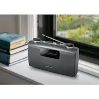 Muse M-058 R Portátil Analógica Negro, Gris