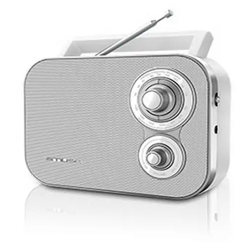 Muse M-051 RW Portátil Analógica Blanco