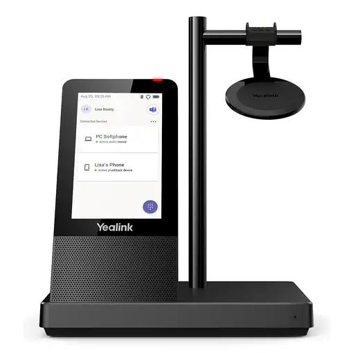 Yealink WH66 Dual Teams Sistema de audioconferencia personal Inalámbrico Diadema O