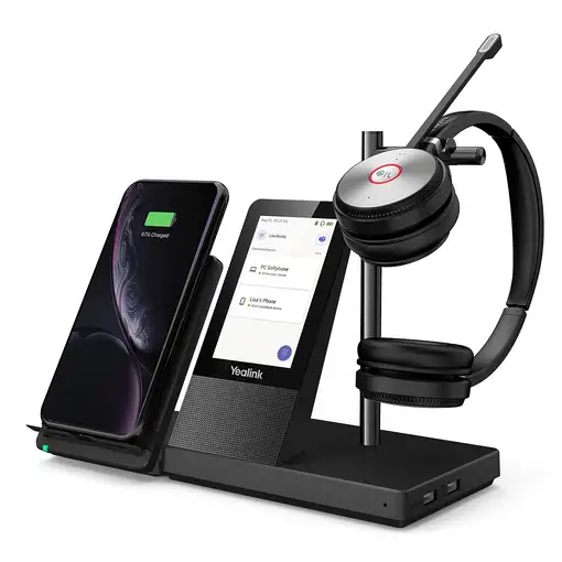 Yealink WH66 Dual Teams Sistema de audioconferencia personal Inalámbrico Diadema O