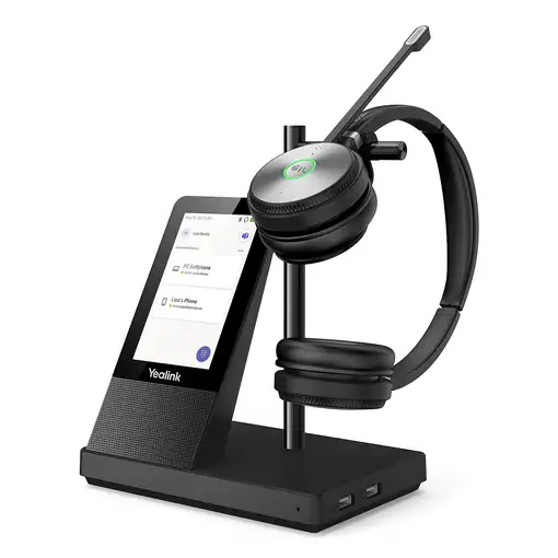 Yealink WH66 Dual Teams Sistema de audioconferencia personal Inalámbrico Diadema O