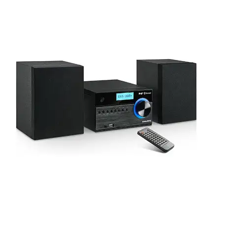 New Majestic AH-2350 Microcadena de música para uso doméstico 20 W Negro