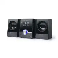 Muse M-38 BT Microcadena de música para uso doméstico 10 W Negro