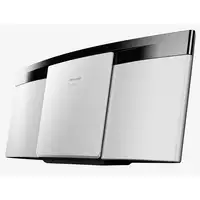 Panasonic SC-HC200 Microcadena de música para uso doméstico 20 W Negro, Blanco