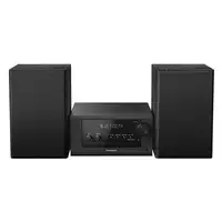 Panasonic SC-PM702 Microcadena de música para uso doméstico 80 W Negro