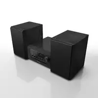 Panasonic SC-PM702 Microcadena de música para uso doméstico 80 W Negro