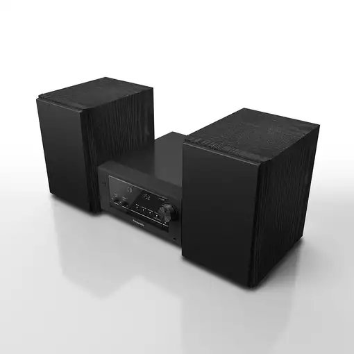 Panasonic SC-PM702 Microcadena de música para uso doméstico 80 W Negro